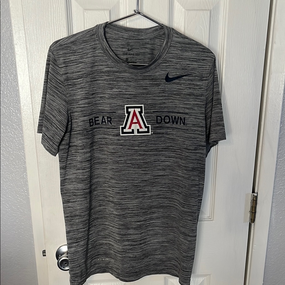 Nike Men's Gray Bear Down Shirt